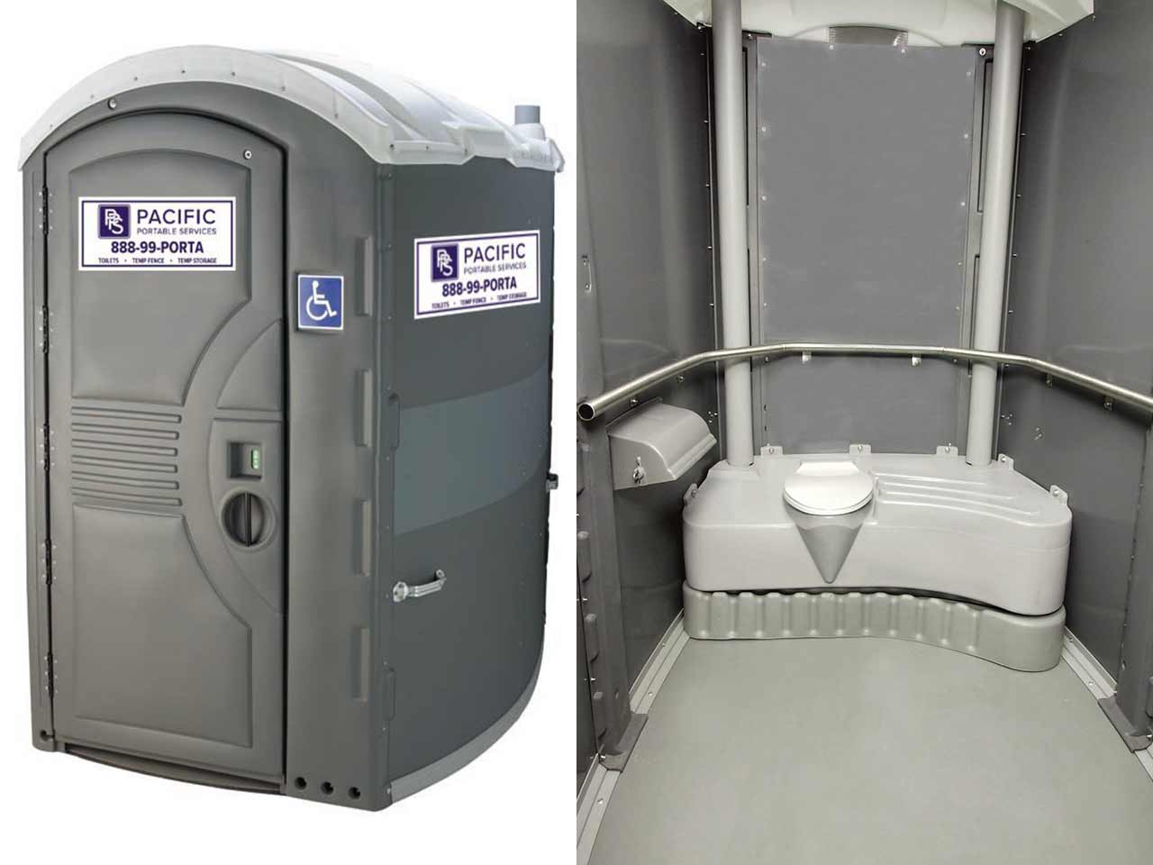 ADA portable restroom