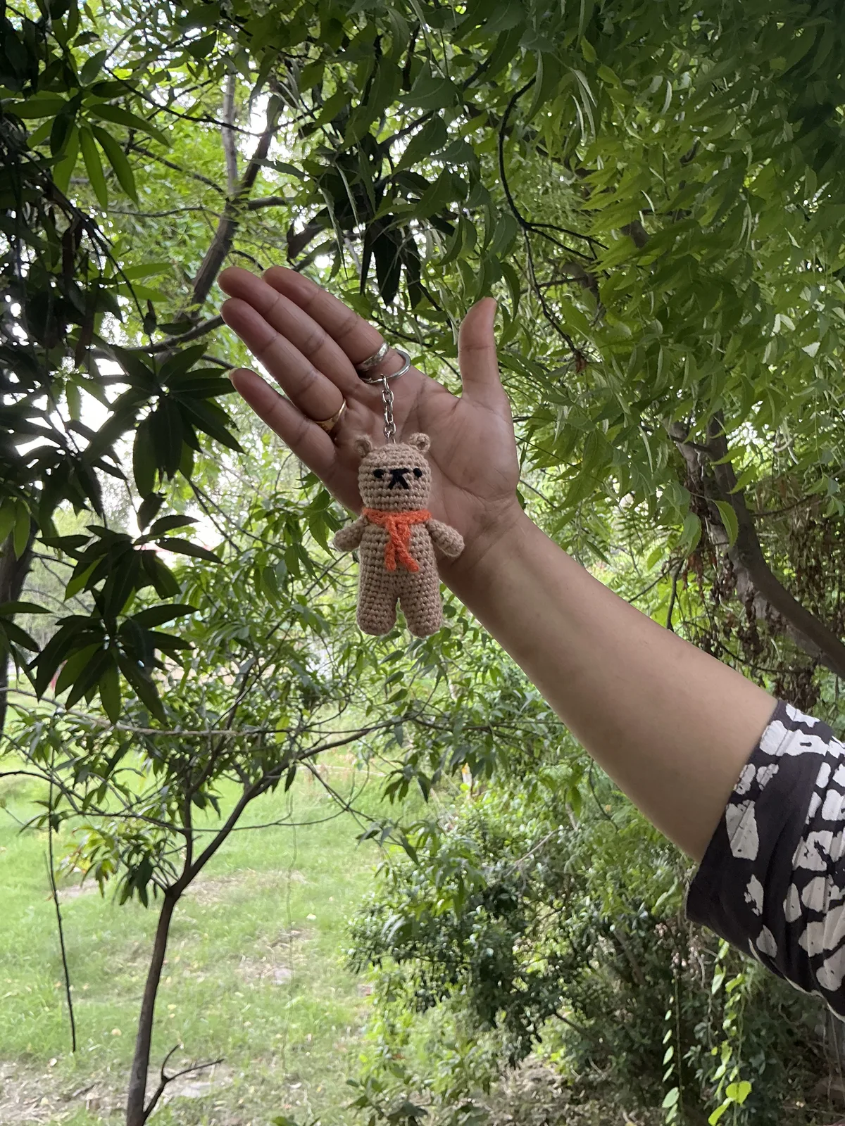 🧸 Tiny Bear Buddy — Handmade crochet