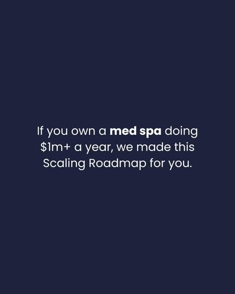 Meta ad calling out a specific business owner segment with a scaling roadmap