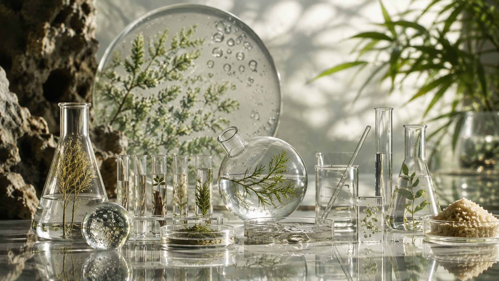 Japanese biome technology — Oud Aura brand feature
