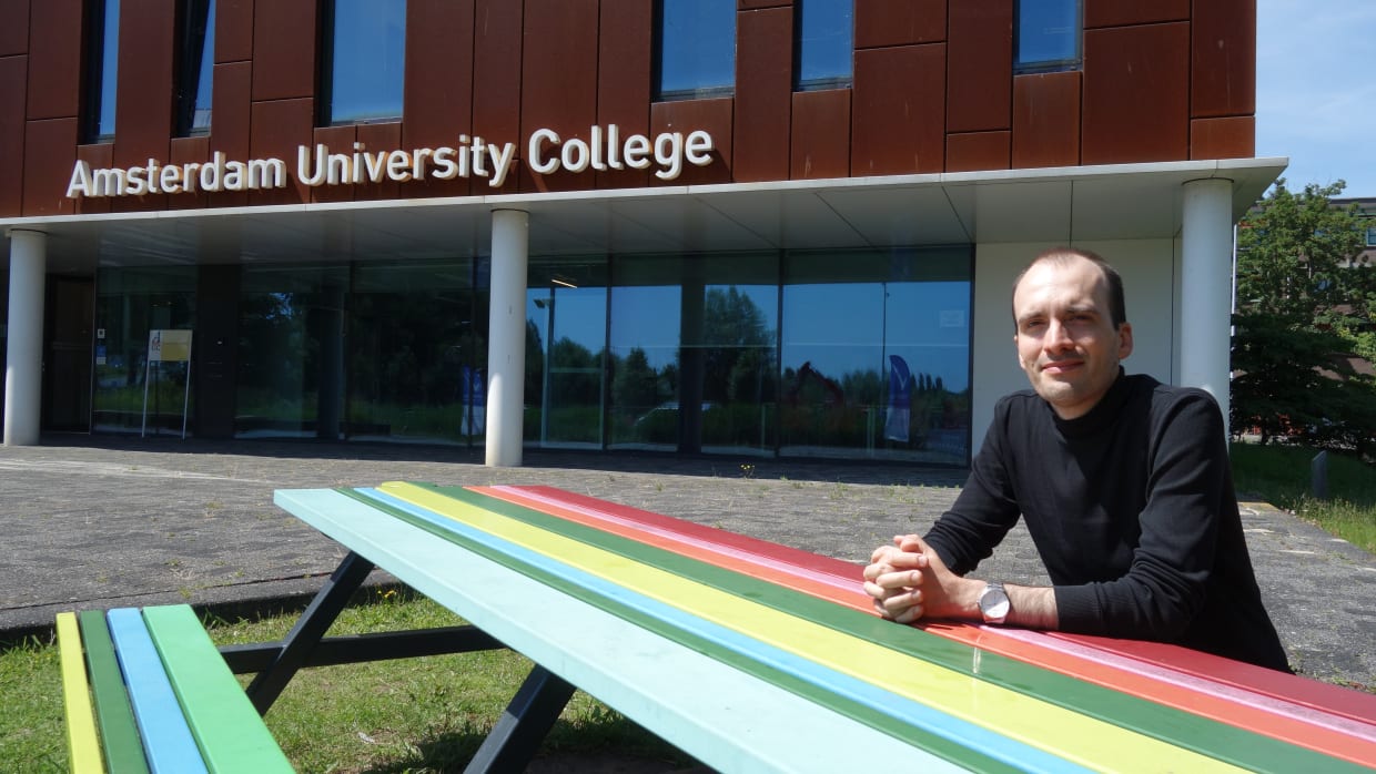 Daniel verliet Rusland vanwege de oorlog, nu werkt hij bij het AUC