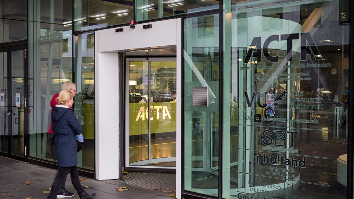 Tandheelkundefaculteit Acta in 2021 flink in de min  