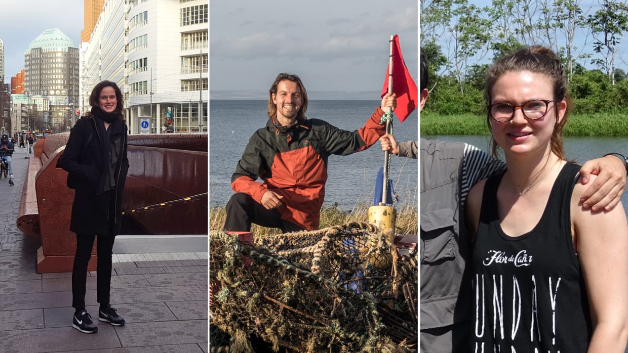 Three UvA graduates fight for the climate