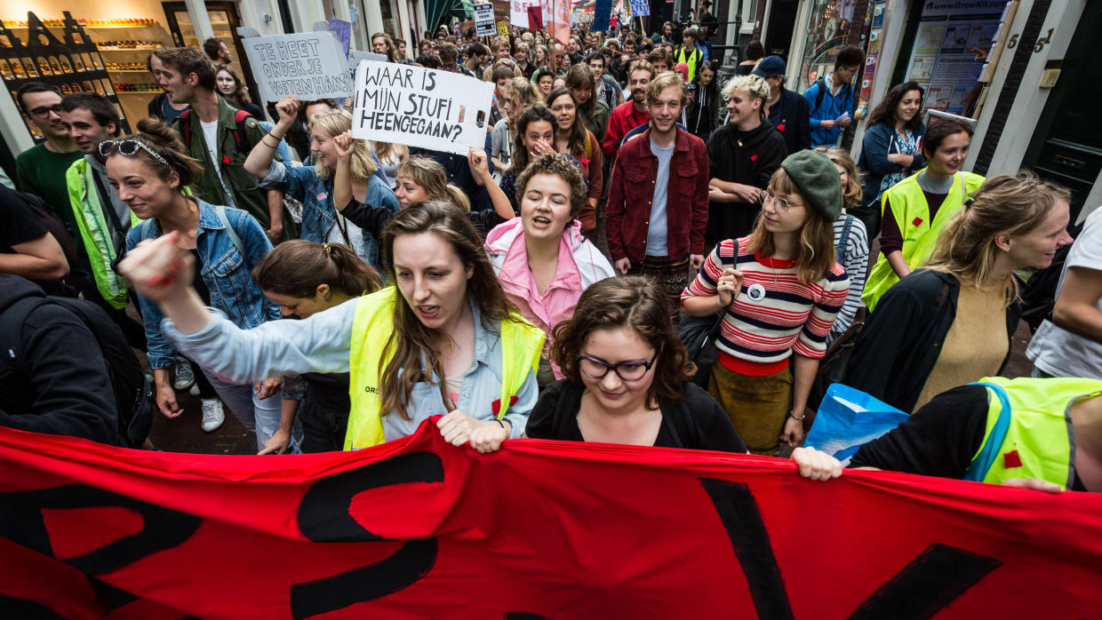 Humanities Rally in open brief: &lsquo;CvB moet kleur bekennen&rsquo;