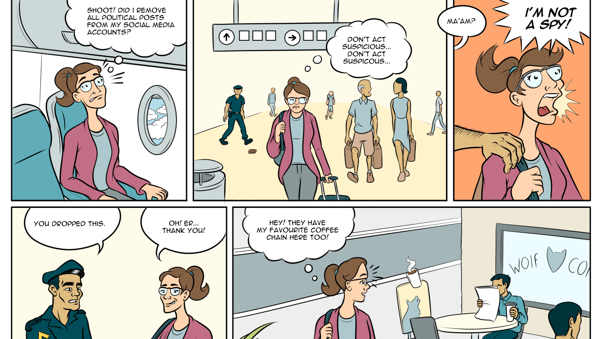 UvA&rsquo;ers maken strip over onderzoek doen in autoritaire landen