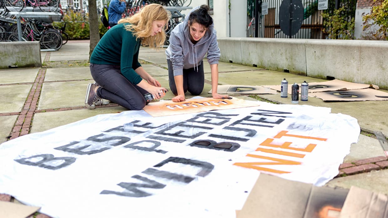 Duisenberg spreekt vandaag geen studenten bij UvA-bezoek