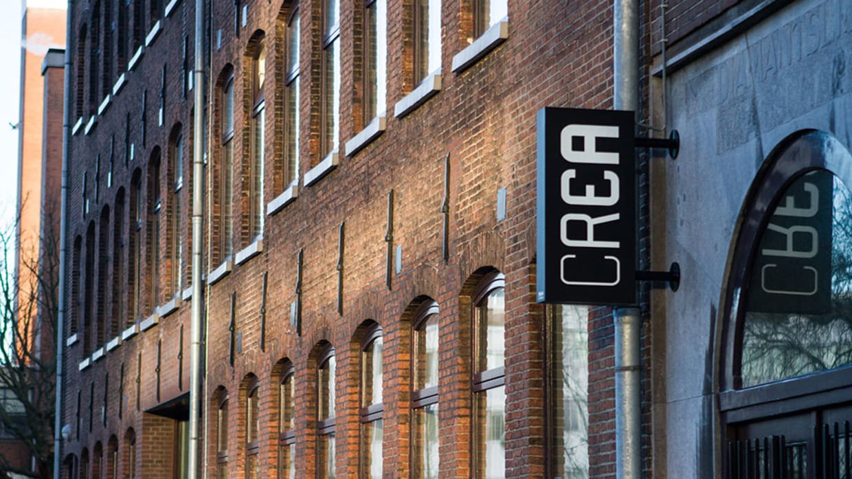 The cultural centre Crea of the University of Amsterdam on Nieuwe Achtergracht.