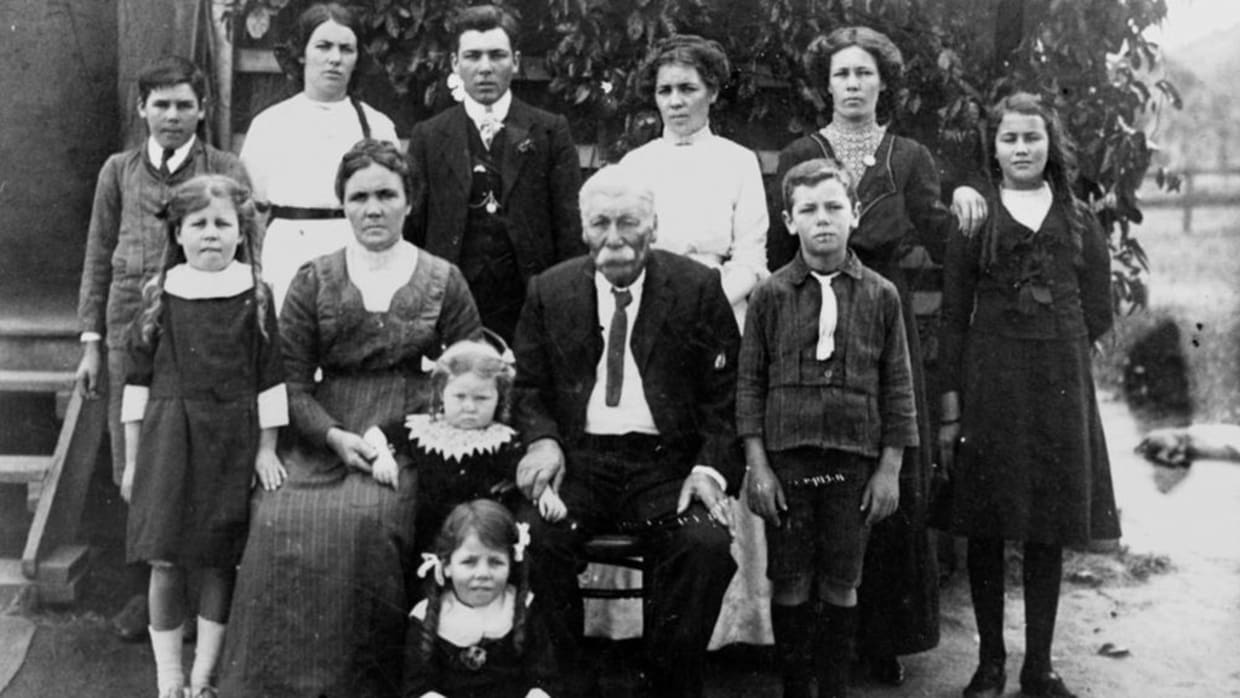 Stapleton family portrait, ca. 1914, (unrelated to the book It's still your family, isn't it?).