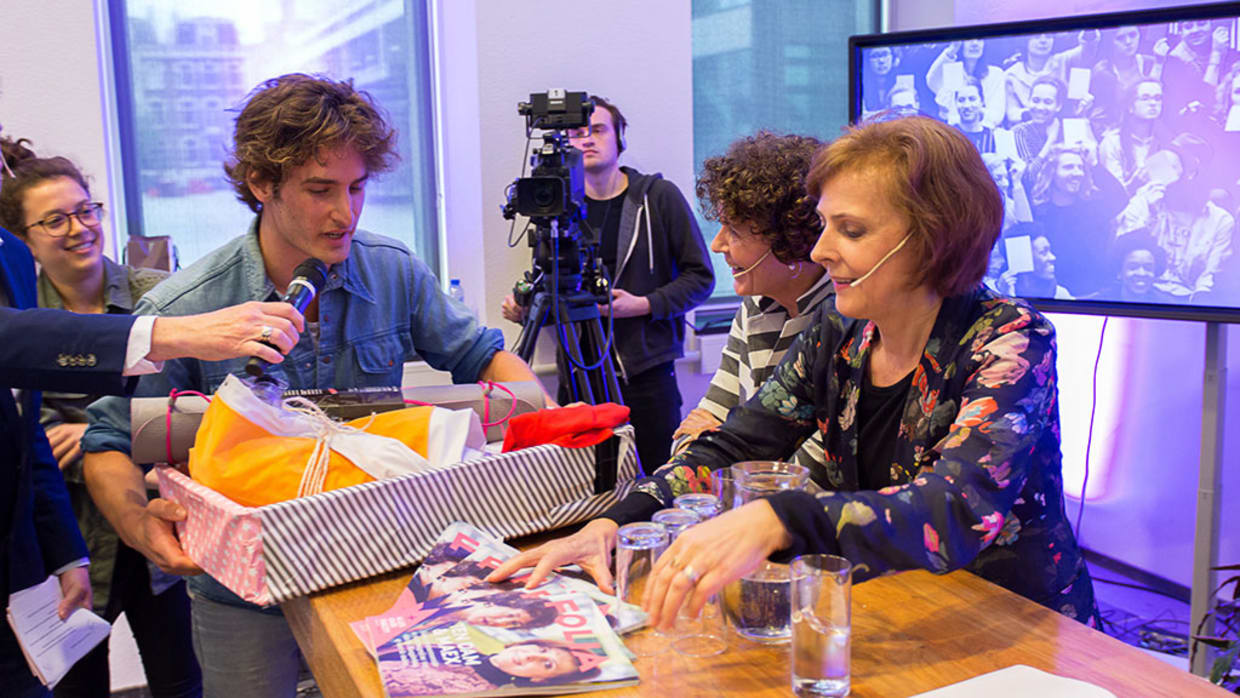 Nieuwe bestuurders presenteren zich in relaxte sfeer 