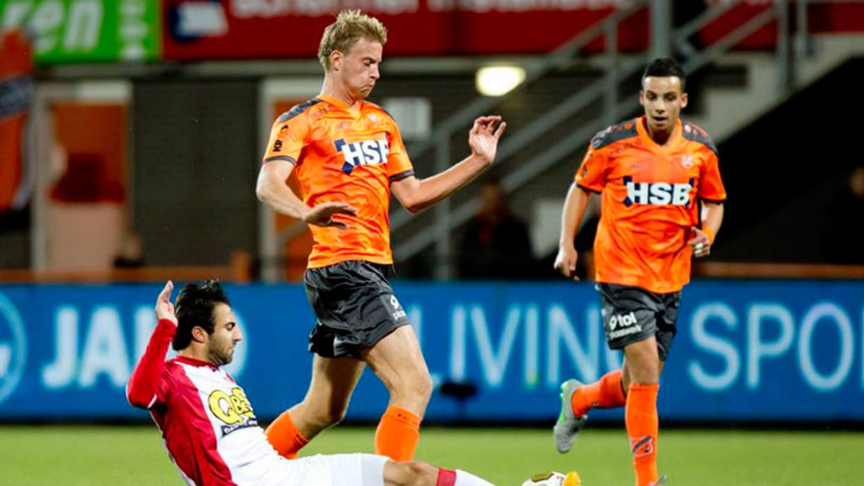 HvA-student en profvoetballer Bert Steltenpool: &lsquo;Dat diploma is Plan B&rsquo;