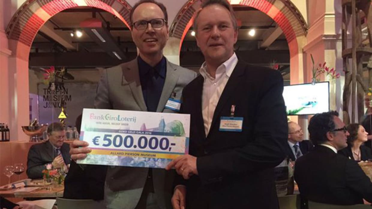 Allard Pierson Museum krijgt vijf ton van BankGiro Loterij