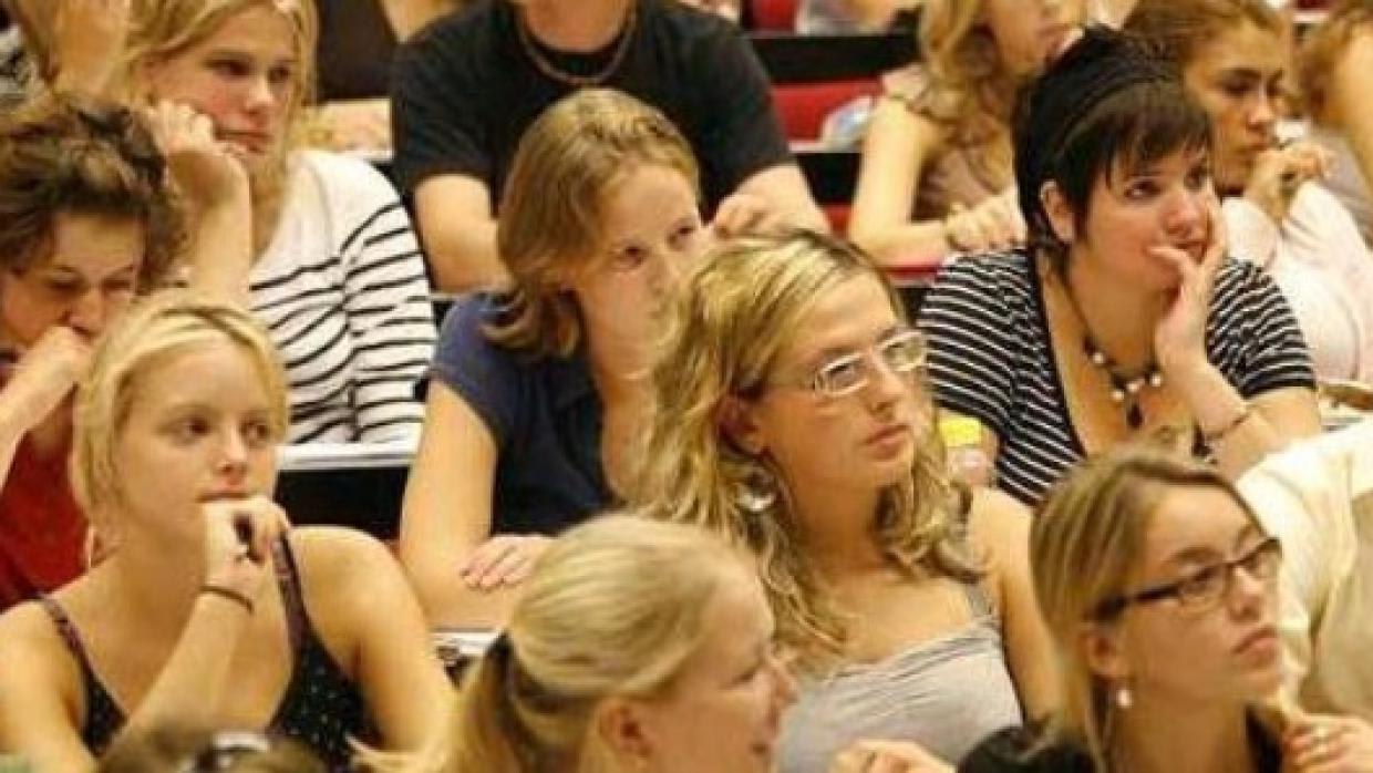 Veel meer vrouwelijke studenten, ook op de UvA