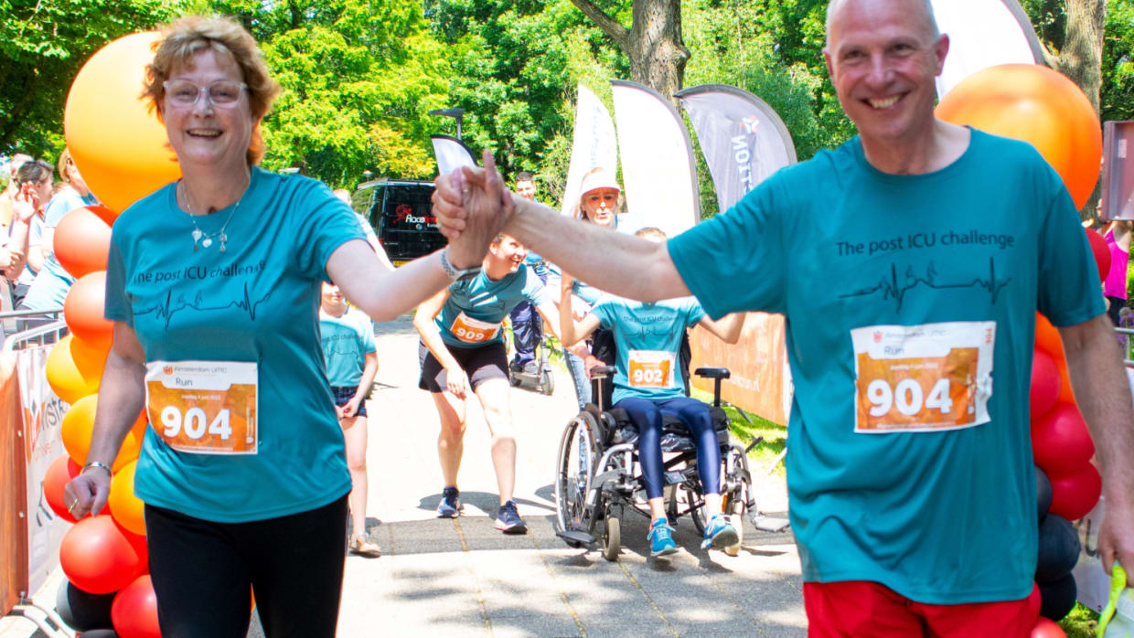 Sport | &lsquo;Toen we de Amsterdam UMC Run voor het eerst samen liepen zat Astrid nog in een rolstoel&rsquo;  