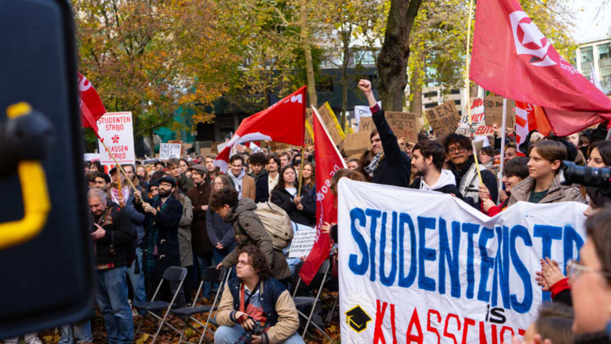 Een eerdere demonstratie in Utrecht.
