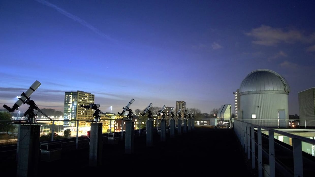 Immortalized in the cosmos: UvA astronomer has an asteroid named after her