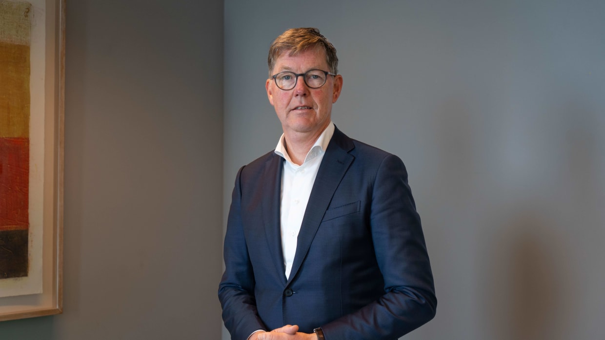 De nieuwe vicevoorzitter van de UvA, Richard Goldstein.