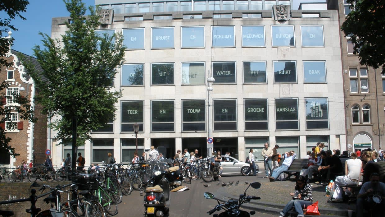 The former building of the University Library at Singel.