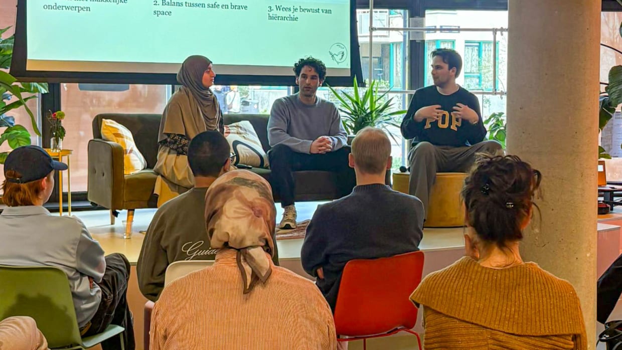 How do you listen to a fellow student you fundamentally disagree with?