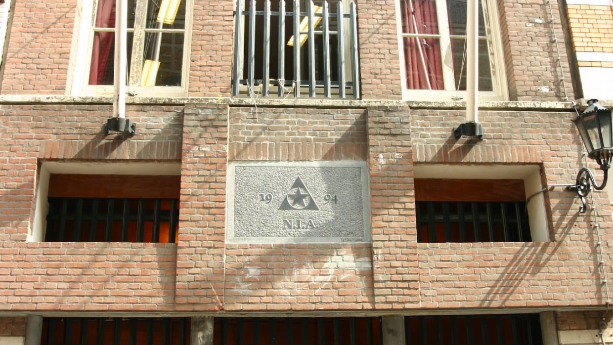 De soci&euml;teit van het A.S.C./A.V.S.V. in de Warmoesstraat.