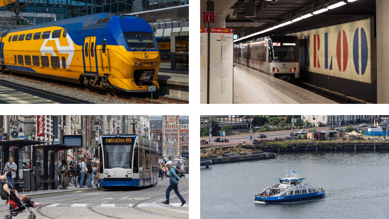 Geen tram, geen pont, w&eacute;l college: wat de ov-staking betekent voor UvA-studenten
