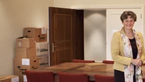 Gunning aan de slag als voorzitter