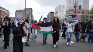 A pro-Palestina protest
