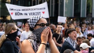 Slideshow | This is how the first pro-Palestine demonstration of the new academic year went down 