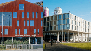 Het AUC (links) en de FNWI (rechts) zoeker elk een nieuwe baas.