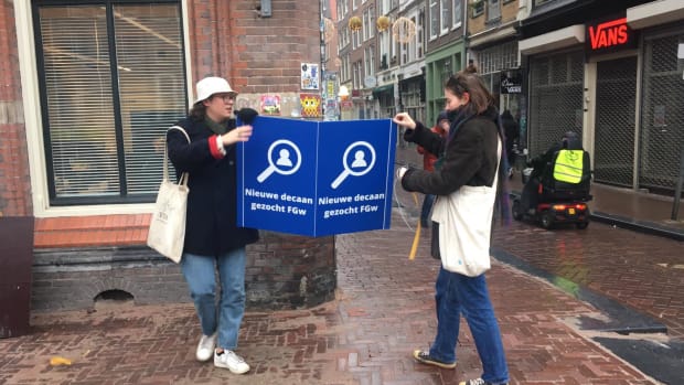 Studentenraden organiseren actieweek omdat ze vertrek Fred Weerman eisen