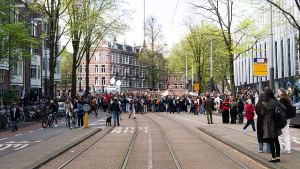 Demonstratie dit jaar bij de UvA