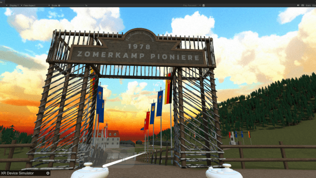 Met VR-bril op kunnen scholieren gaan ervaren hoe het was in de DDR