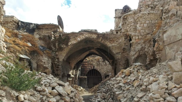 Suq al-Ulabiyya in the old suqs (Arab market) of Aleppo