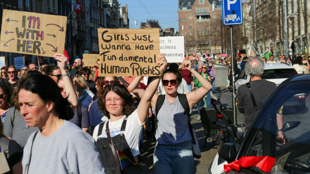 Pro-life versus pro-choice: UvA student joins abortion march