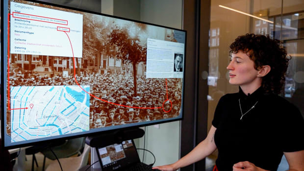 Video | &lsquo;We maken een soort Google Earth over het verleden van Amsterdam&rsquo;