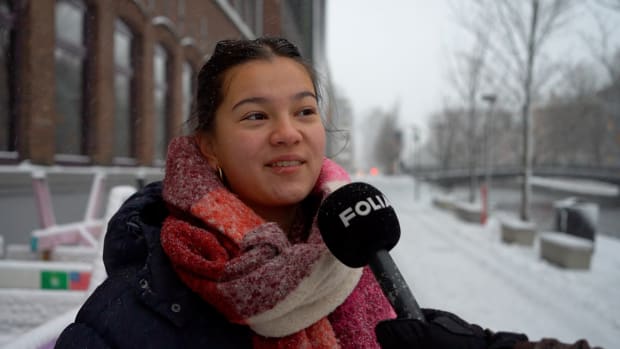 Video | UvA bedolven onder sneeuw: hoe komen studenten naar de campus?