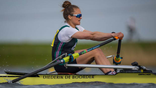 Lo&iuml;s Hoexum op het NK