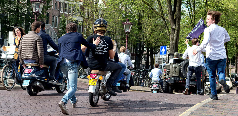 De ontgroeningsweek van A.t.o.m.o.s., vorig jaar