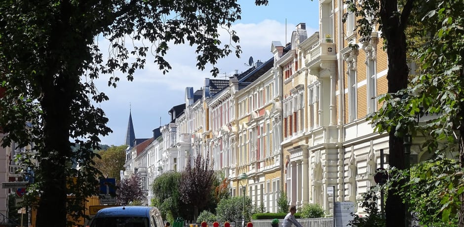 Straat in S&uuml;dstadt, Bonn