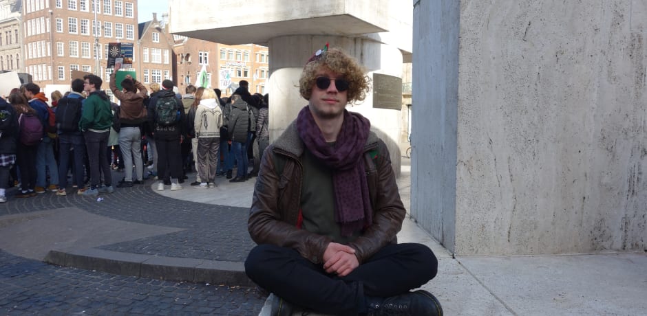 Alex Albrecht: &lsquo;Ik sta hier om het klimaat te redden&rsquo;