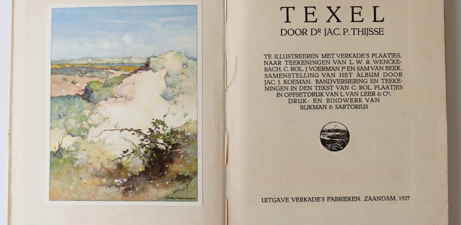 Een boek over Texel door Jac P. Thijsse