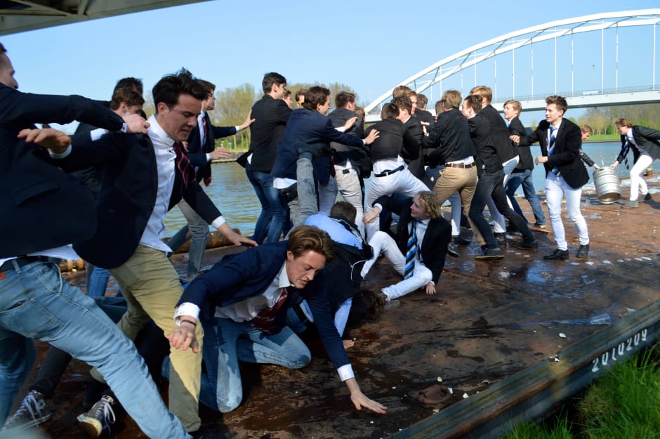 &lsquo;Brassen&rsquo;, een typische Varsity-traditie