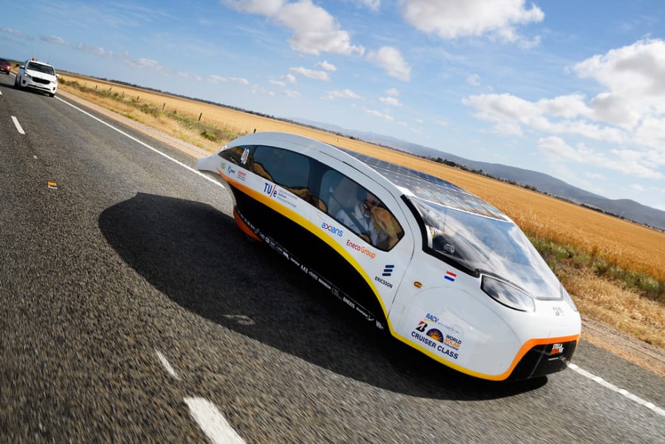 The 'Stella Vie', one of the creations of Solar Team Eindhoven