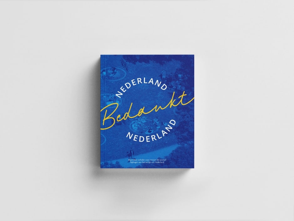 Omslag boek Nederland Bedankt