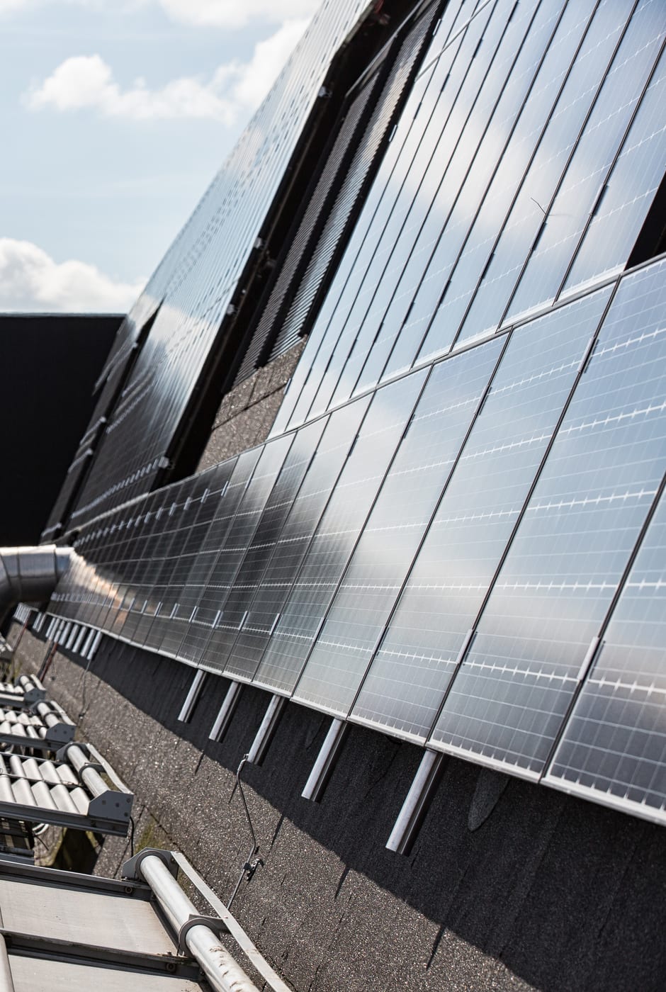 Solar panels as we are familiar to: black