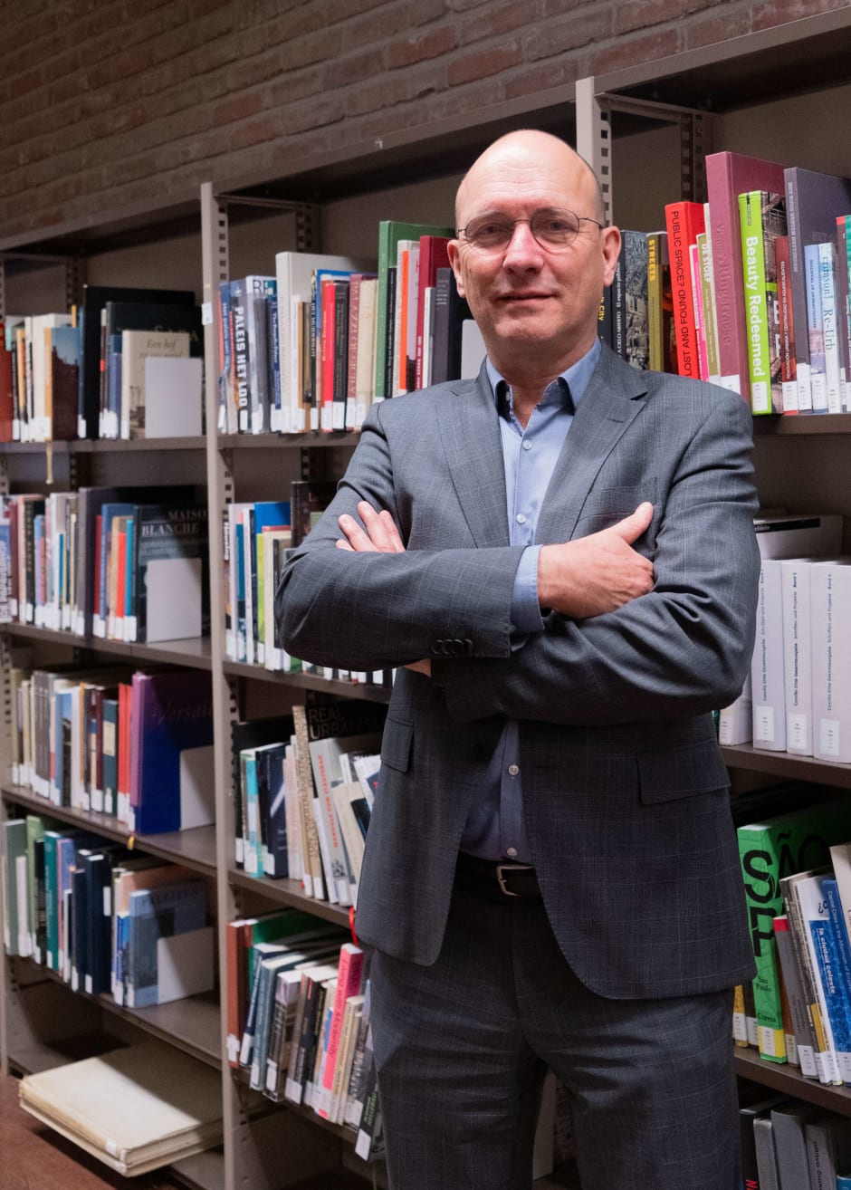 Errol Graf, head of Central Library Services at the UvA.