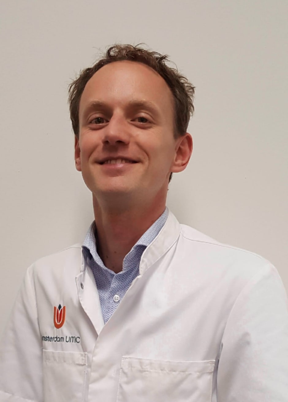 Guus Reurink, sports physician at Amsterdam UMC