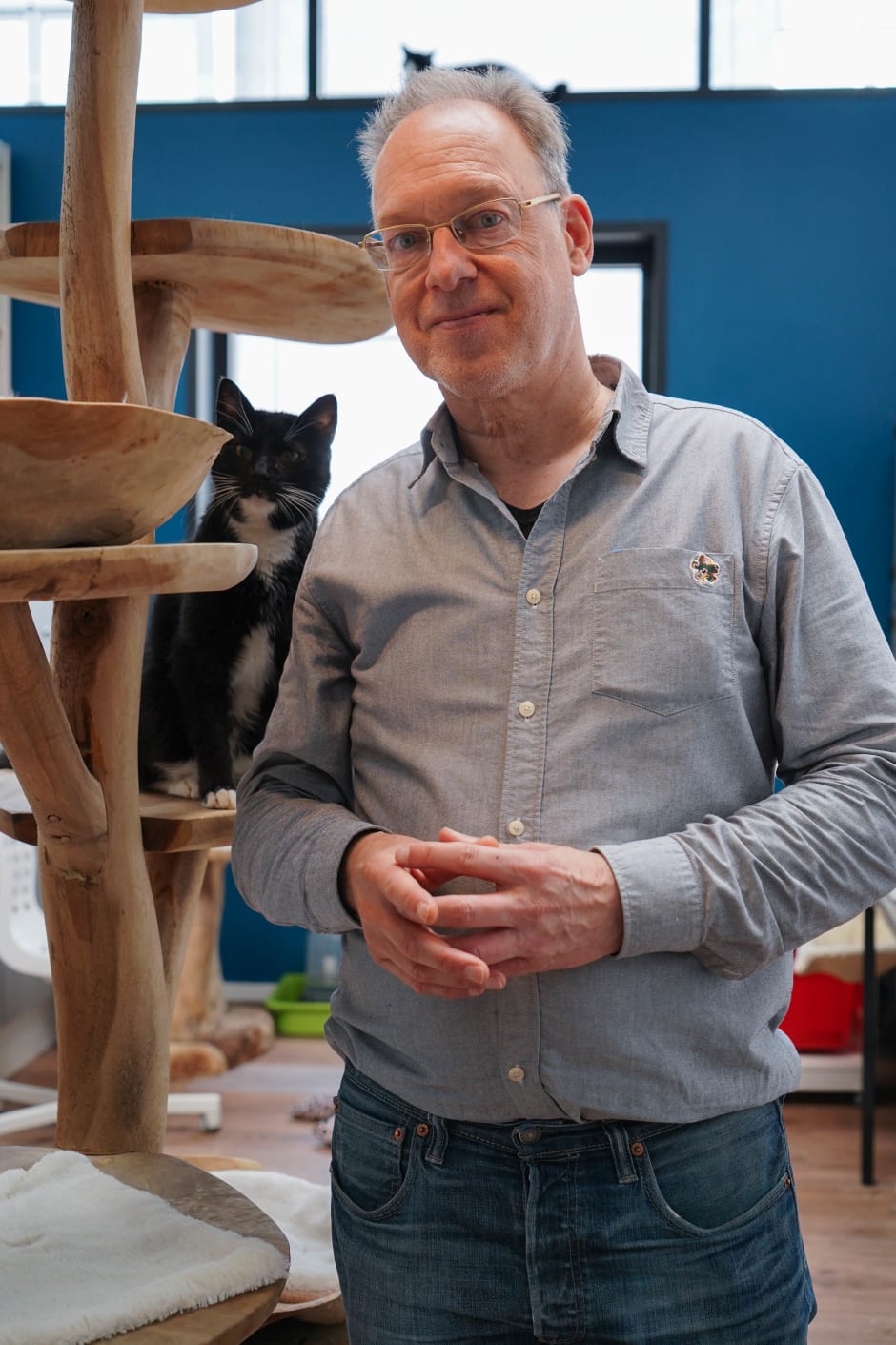 Maarten Reesink: ‘Ik vind katten nog steeds by far de meest briljante dieren.’