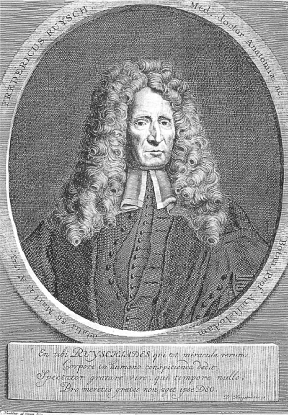 Frederik Ruysch (1638&ndash;1731), engraving by Jan Wandelaar