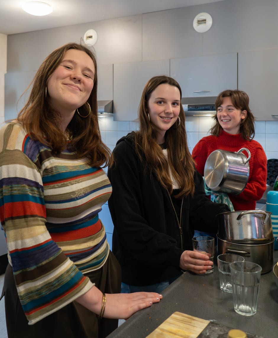 Pippa Goossens, Louise Zweghuis-Zierleyn en Roos de Kort