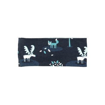 Pannebånd Skog barn - mørkeblå eller lyserosa